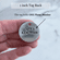 Small Sailboat Pet ID Dog Tag | 1 inch