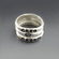 Stacking Name Ring | Sterling silver