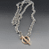Stainless Steel Cable Chain | Gold Bronze Toggle Clasp