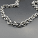 Stainless Steel Cable Chain | Gold Bronze Toggle Clasp