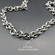 Stainless Steel Cable Chain | Gold Bronze Toggle Clasp