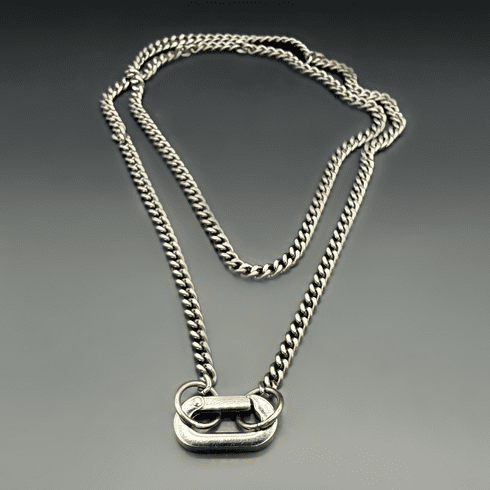 Stainless Steel Curb Chain Necklace | 3mm