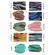 Starry Night Silk Wrap Bracelet