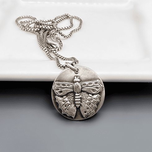 Sterling Silver Butterfly Necklace