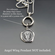 Sterling Silver Charm Holder