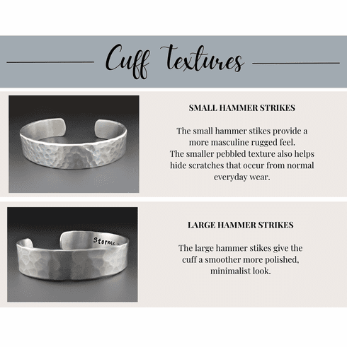 アクセサリー DOUBLE RL STERLING SILVER Hammered Cuff Hammered Sterling Silver Cuff | Cuff Links & Jewelry Men