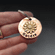 Sunflower Pet ID Dog Tag