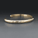 Thin Gold Brass Stacking Bracelet