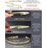 Thin Gold Brass Stacking Bracelet
