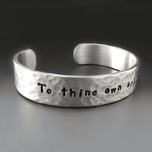 To Thine Own Self Be True Bracelet