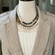 Turquoise & Jasper Gemstone Statement Necklace | 60 inches