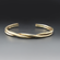Twisted Brass Cuff Bracelet