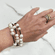 White Fresh Water Pearl Bracelet -SOLD