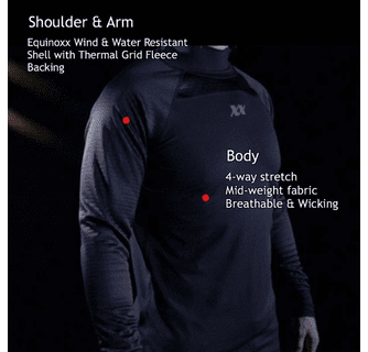 221B Tactical Equinoxx Stage 3 Ultra-Thermal Mock Base Layer