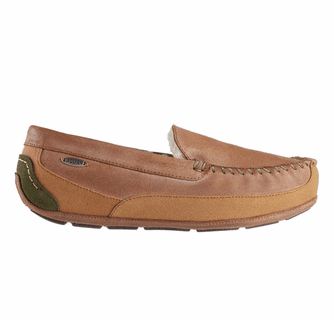 Acorn Men's Hamilton Suede Driving Moccasin Slippers