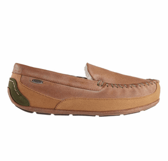 Acorn Men's Hamilton Suede Driving Moccasin Slippers