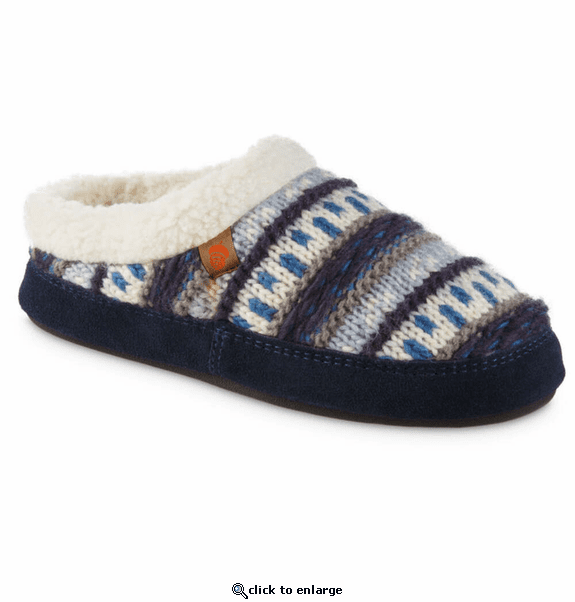 Acorn Women's Fairisle Knit Clog Slippers