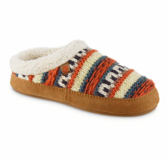 Acorn Women's Fairisle Knit Clog Slippers