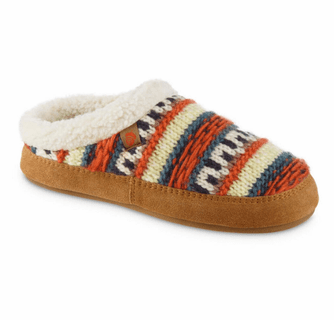 Acorn Women's Fairisle Knit Clog Slippers
