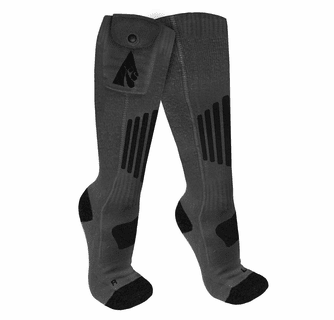 ActionHeat 3.7V Wool Rechargeable Heated Socks 2.0 - Replacement Socks Only