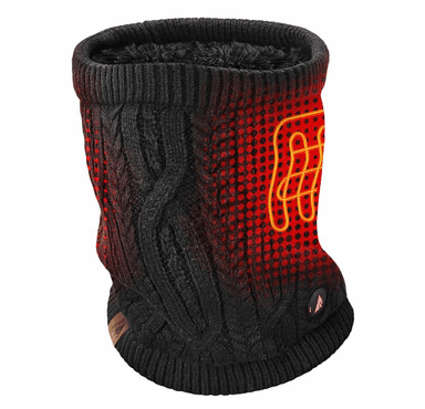ActionHeat 5V Battery Cable Knit Heated Neck Gaiter