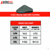 ActionHeat 5V Battery Heated Cable Knit Hat & Slippers Bundle