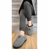ActionHeat 5V Battery Heated Cable Knit Slippers