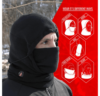 ActionHeat 5V Battery Heated Fleece Balaclava