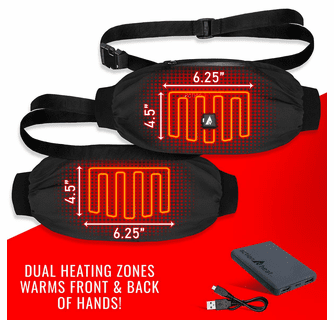 ActionHeat 5V Battery Heated Hand Warmer Muff