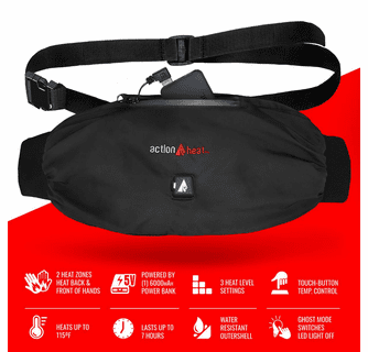 ActionHeat 5V Battery Heated Hand Warmer Muff
