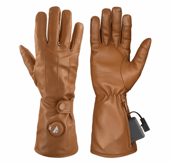 ActionHeat 5V Men's Battery Heated Leather Dress Glove