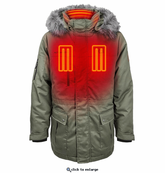 ActionHeat 5V Men's Battery Heated Parka Jacket