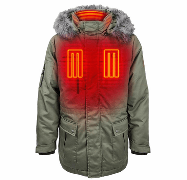 ActionHeat 5V Men's Battery Heated Parka Jacket