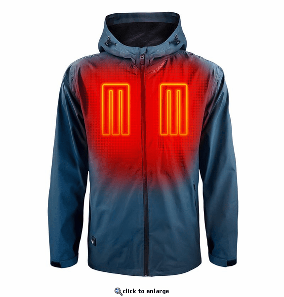 ActionHeat 5V Men's Battery Heated Rain Jacket
