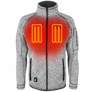 ActionHeat 5V Men's Battery Heated Sweater Jacket