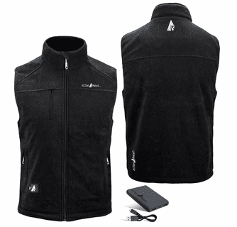 ActionHeat 5V Men's Performance Fleece Battery Heated Vest