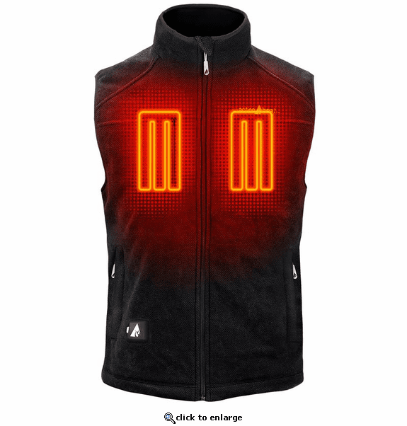 ActionHeat 5V Men's Performance Fleece Battery Heated Vest