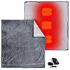 ActionHeat 7V Battery Heated Plush Throw Blanket