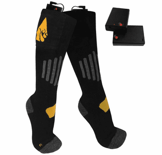 ActionHeat AA Cotton Battery Heated Socks