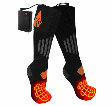 ActionHeat AA Wool Battery Heated Socks