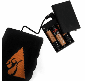 ActionHeat AA Wool Battery Heated Socks