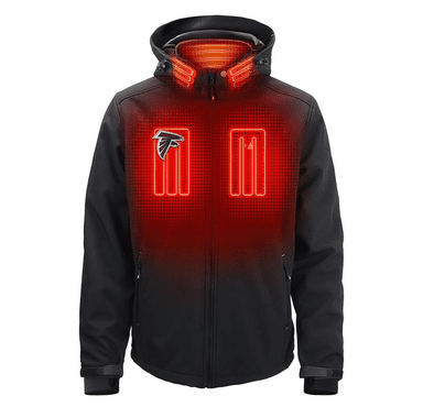 ActionHeat Atlanta Falcons 5V Men's Softshell Battery Heated Jacket