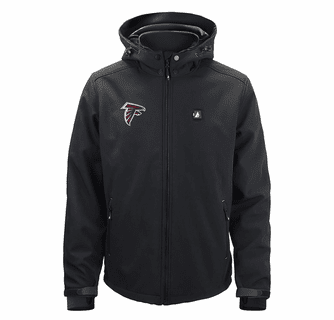 ActionHeat Atlanta Falcons 5V Men's Softshell Battery Heated Jacket