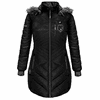 ActionHeat Baltimore Ravens 5V Women's Long Puffer Battery Heated Jacket