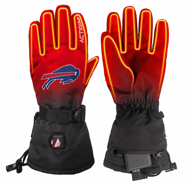 ActionHeat Buffalo Bills 5V Battery Heated Gloves