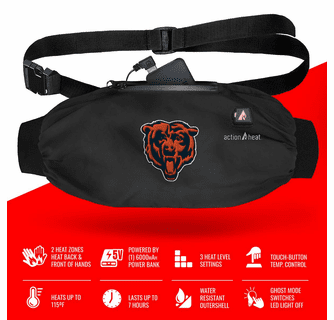 ActionHeat Chicago Bears 5V Battery Heated Hand Muff