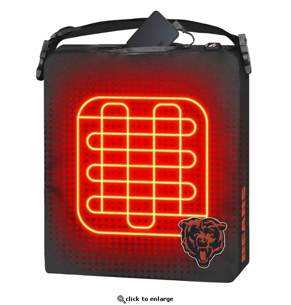 ActionHeat Chicago Bears 5V Battery Heated Seat Cushion