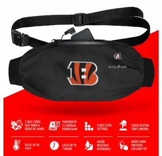 ActionHeat Cincinnati Bengals 5V Battery Heated Hand Muff