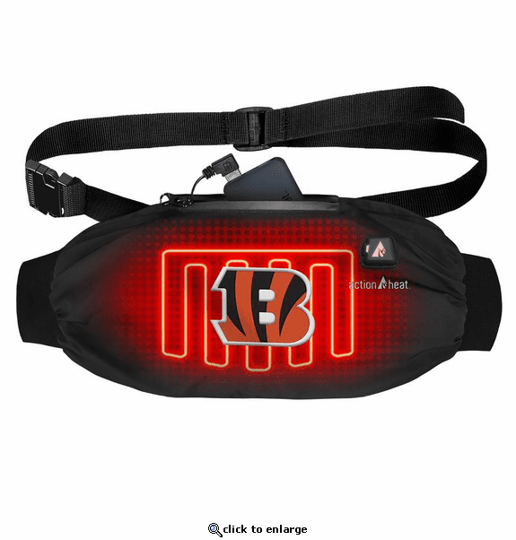 ActionHeat Cincinnati Bengals 5V Battery Heated Hand Muff