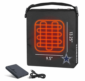 ActionHeat Dallas Cowboys 5V Battery Heated Seat Cushion